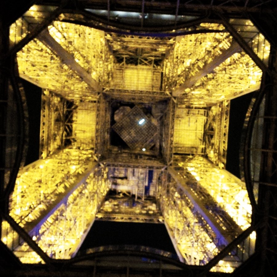 Eiffel Tower from bottom