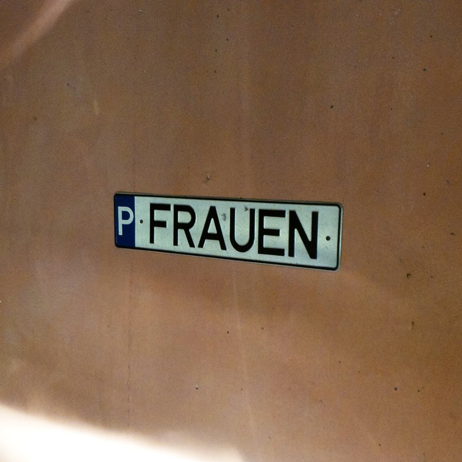Women-only parking space