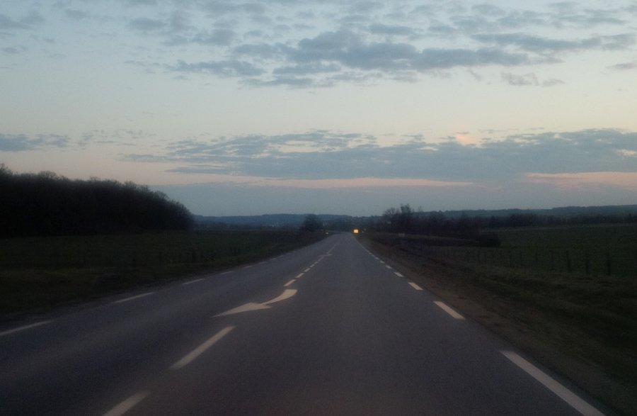 On the roads of France