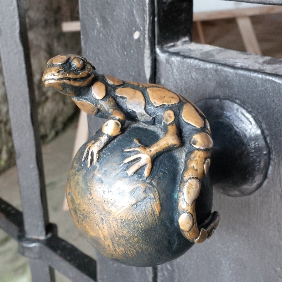 Salamander doorknob
