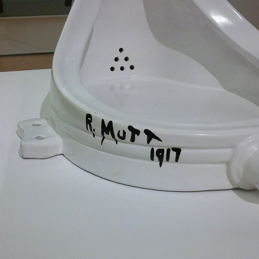 "Urinoir" by Marcel Duchamp