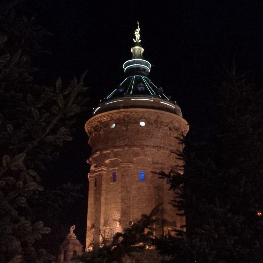 Der Mannheimer Wasserturm
