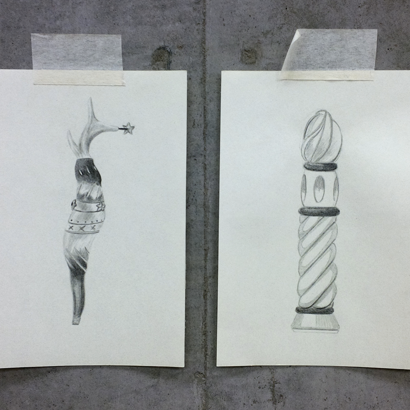 Two of "Tito's Dildos"