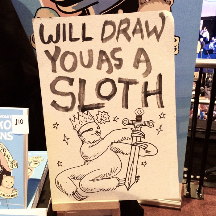 SajanRai draws you as a Sloth